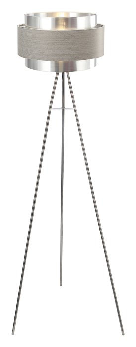 Toršeras RABALUX Basil, E27, 1 x 40W, 230V 50Hz, su jungikliu, satininio chromo / sidabrinio ąžuolo sp., 1500 x 550 x 500 mm, 5385