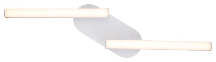 Vonios šviestuvas RABALUX Marius, LED, 2 x 18W, 230V 50Hz, 3000K, 1420 lm, matinės baltos sp., 105 x 700 x 80 mm, 5785