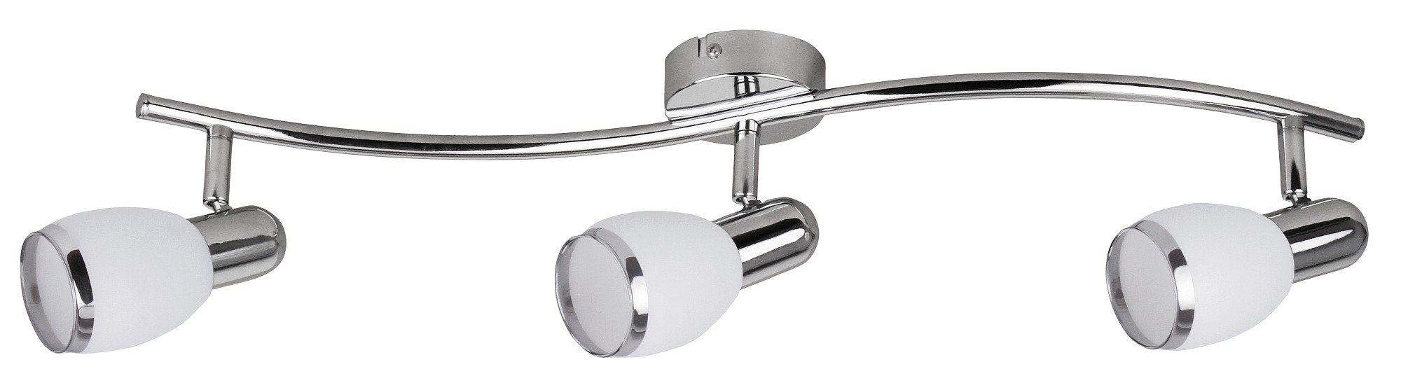 Kryptinis šviestuvas RABALUX Elite, E14, 3 x 40W, 230V 50Hz, chromo sp., 180 x 600 x 80 mm, 6062