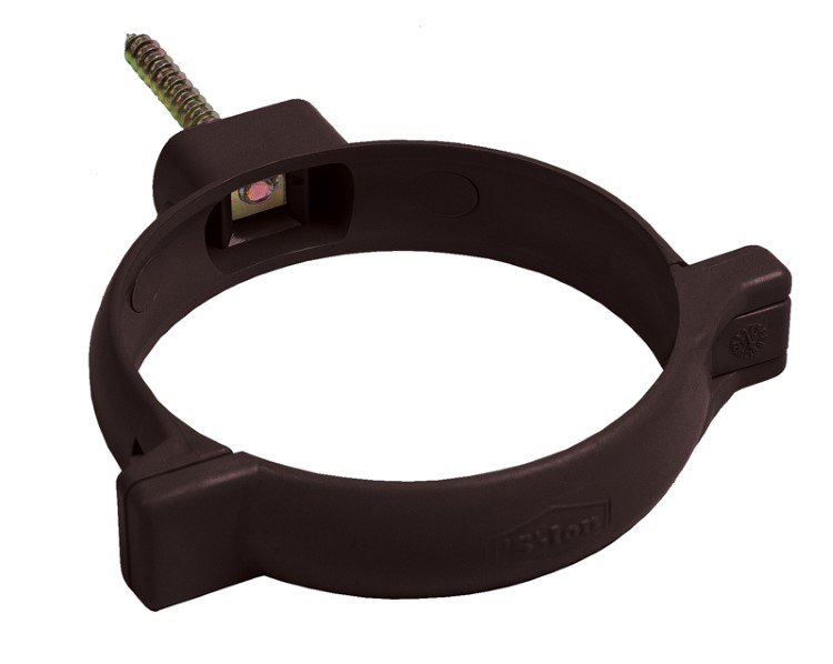 Lietvamzdžio laikiklis su varžtu S-LON, rudos spalvos