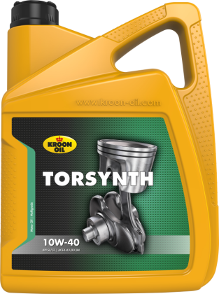 Variklinė alyva KROON-OIL Torsynth 10W-40, pusiau sintetinė, benzininiams ir dyzeliniams varikliams, 5L