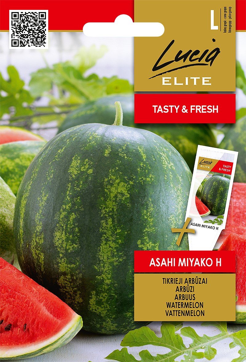 Daržovių sėklos, LUCIA ELITE ELN arbūzai tikrieji ASAHI MIYAKO H, 20 s., L
