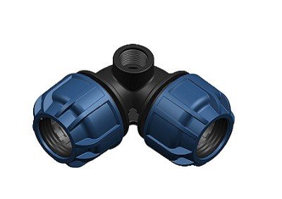 Redukuota alkūnė su sriegiu ELYSEE, 32-½" vidus