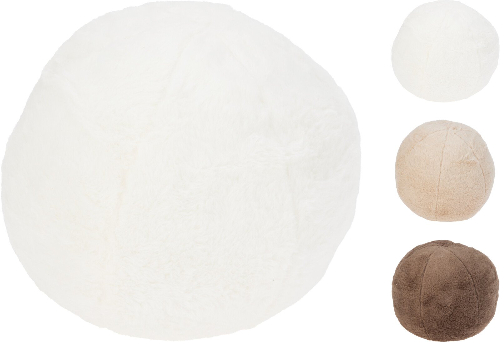 Dekoratyvinė pagalvėlė, skersmuo 24 cm, 3 skirtingos sp.