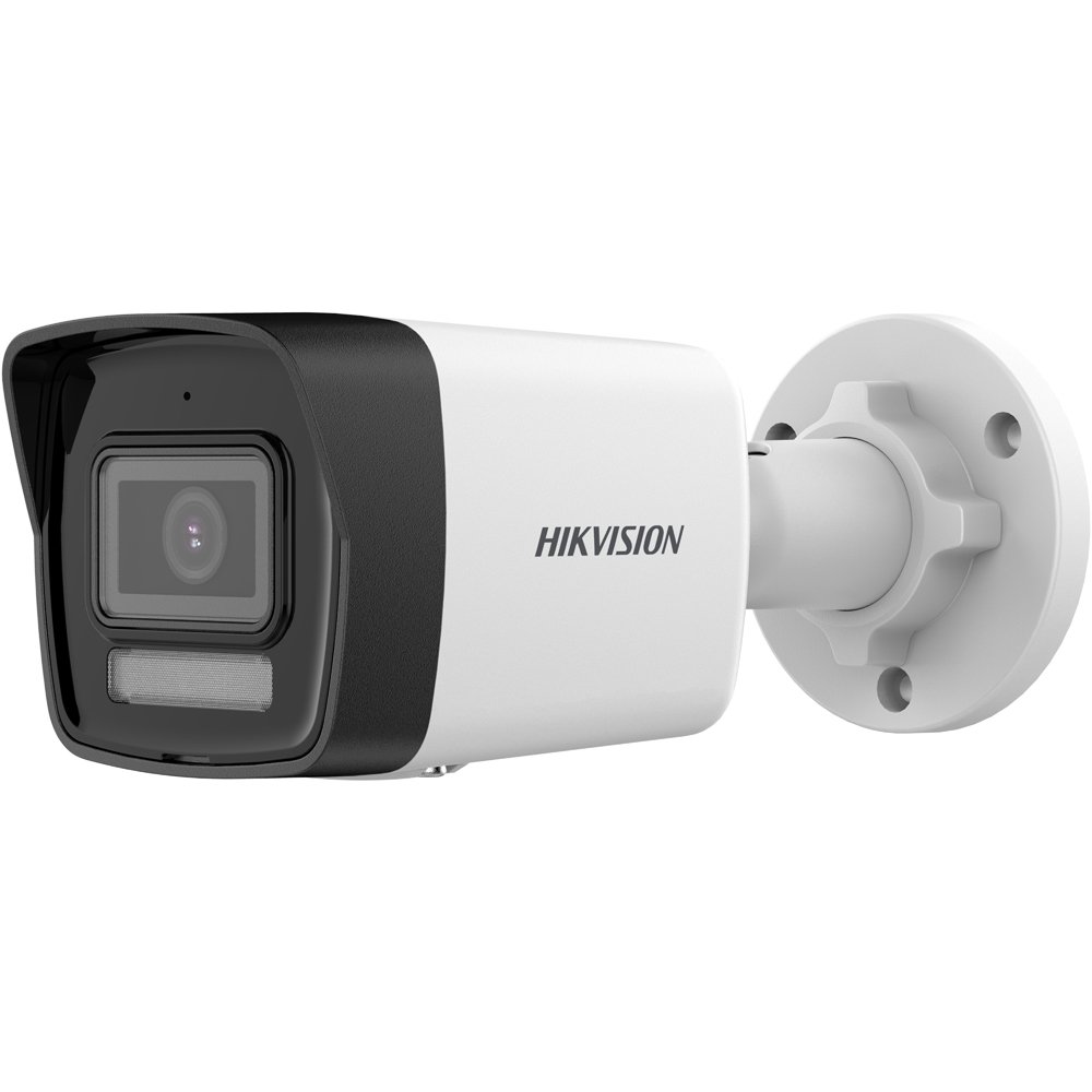 Išmanioji lauko kamera HIKVISION DS-2CD1043G2-LIU, objektyvas 2,8 mm, kryptinė vaizdo stebėjimo kamera, 4 MP, 30 m IR, IP67, baltos sp.