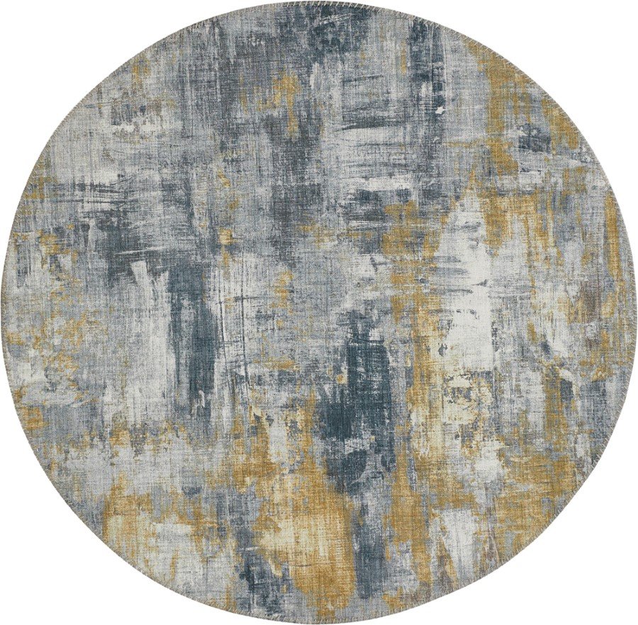 Kilimas PRIMA, 100 x 100 cm, 100% poliesteris, pilkos spalvos, 703238