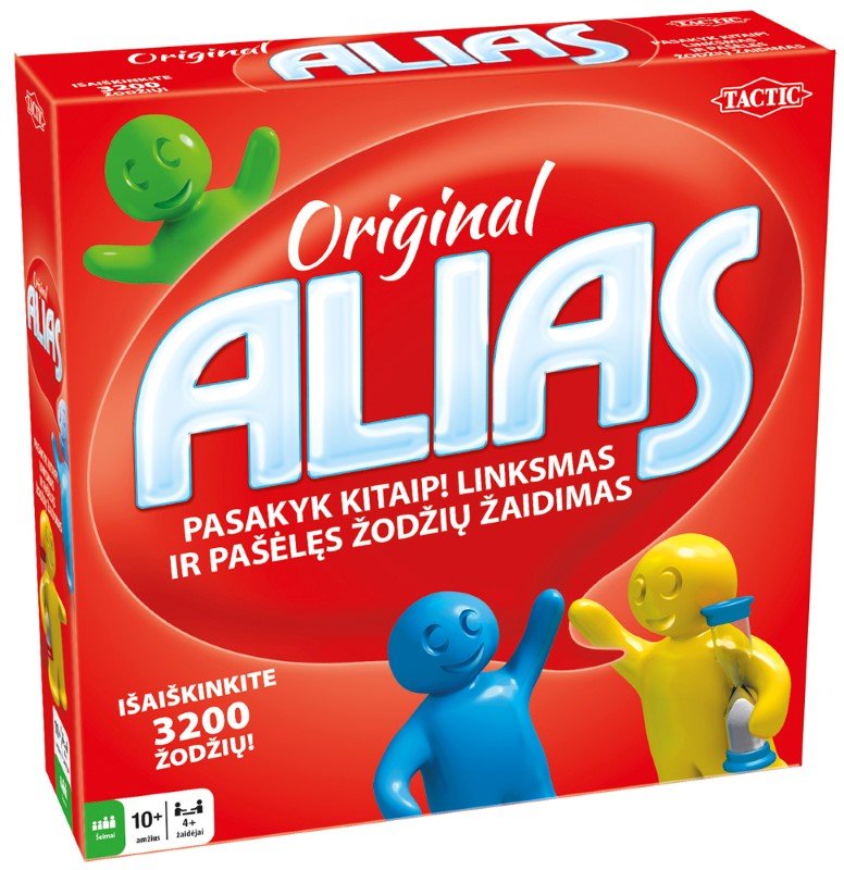 Stalo žaidimas ALIAS, lietuvių kalba