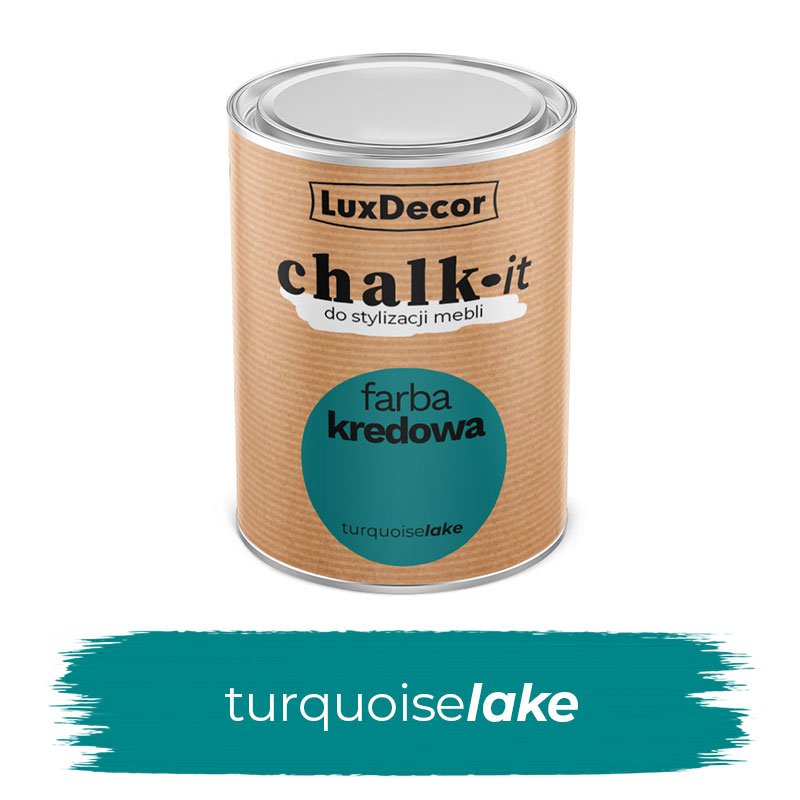 Kreidiniai dažai LUXDECOR Chalk-It, 750 ml, (21) Turquoise Lake