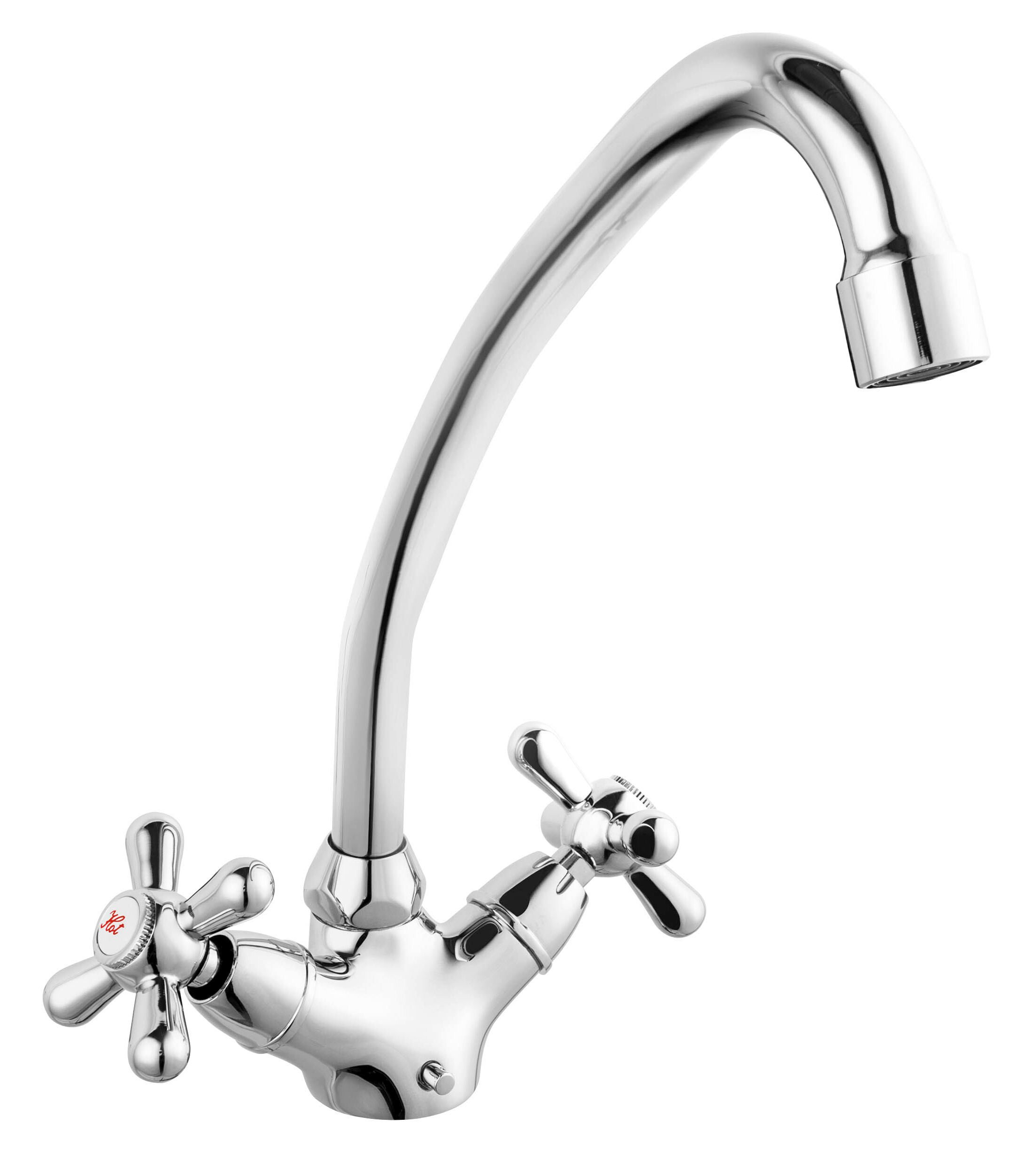 Plautuvės maišytuvas FERRO Retro, chromuotas, XR4