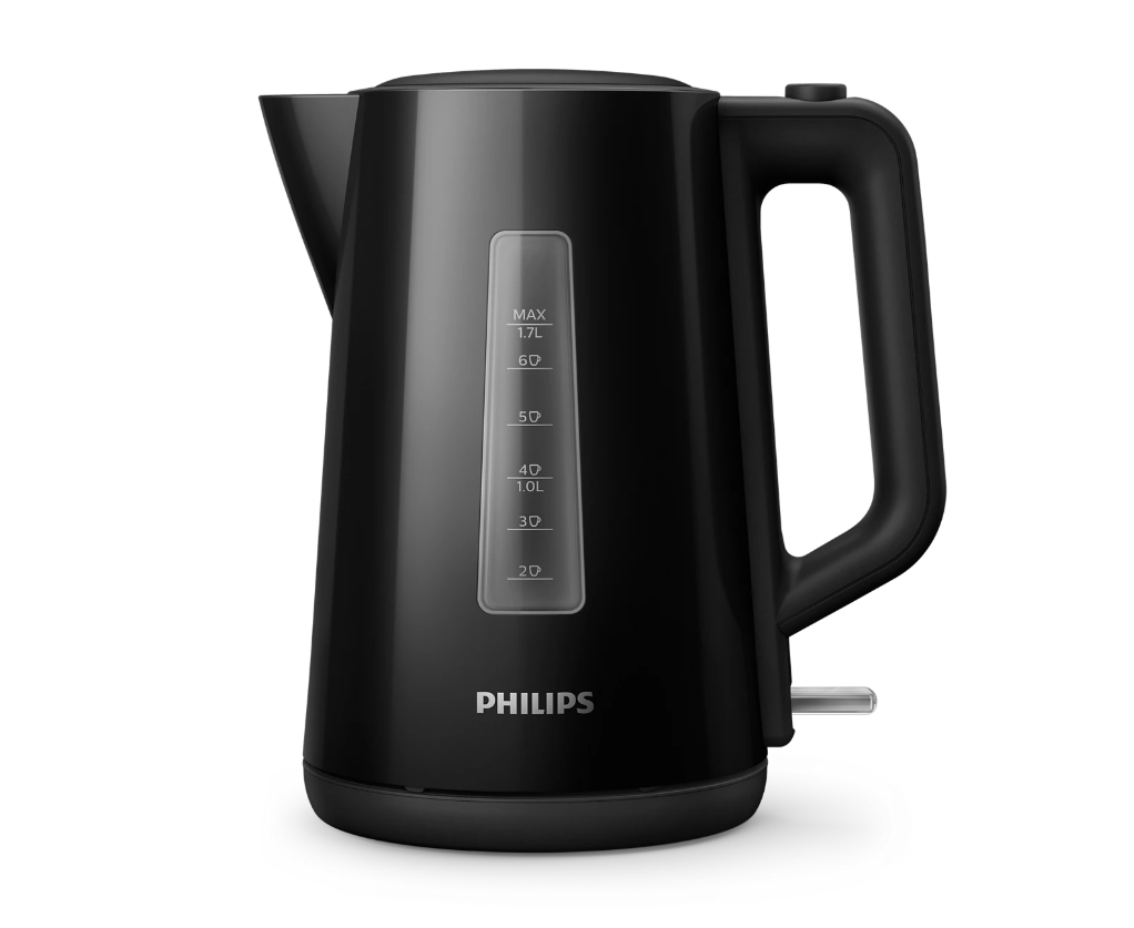 Elektrinis virdulys PHILIPS HD9318/20, 1,7 l, juoda