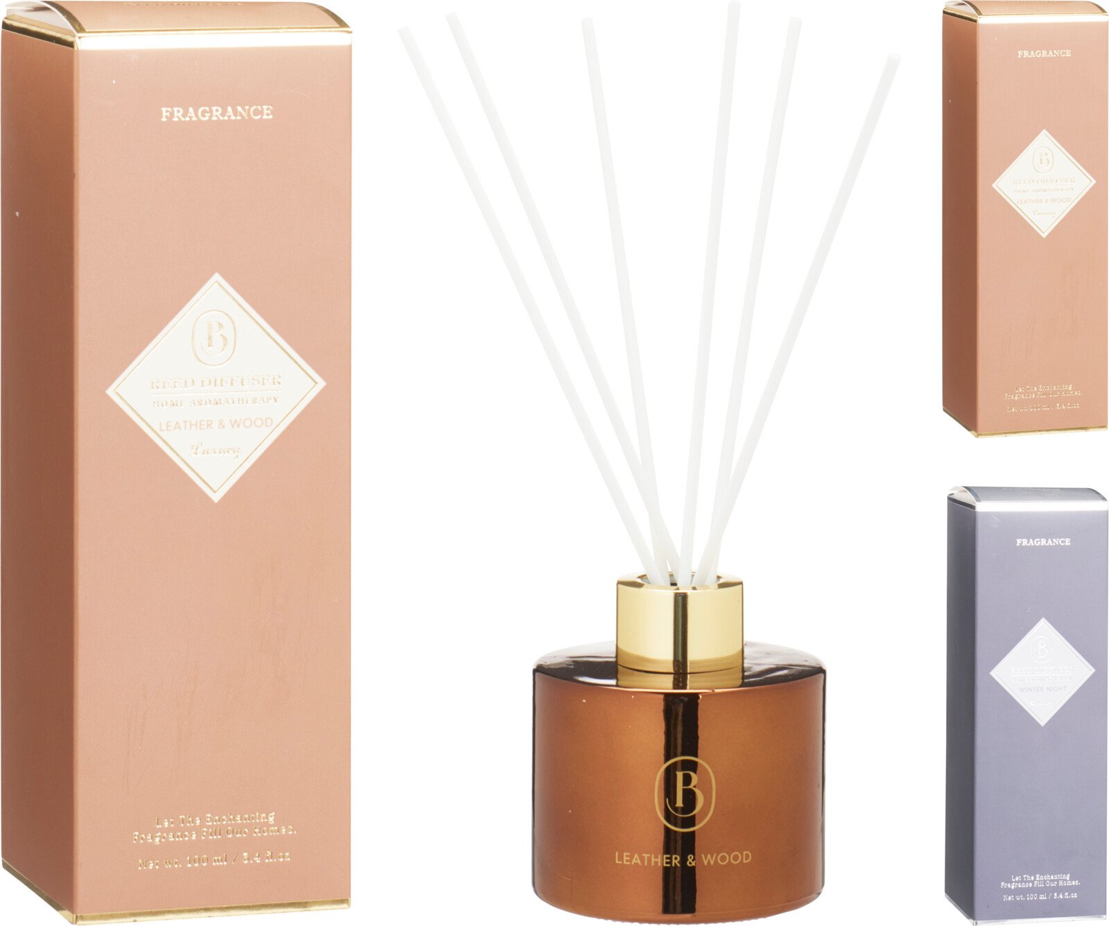 Namų kvapas su lazdelėmis, 100 ml, 2 skirtingi kvapai