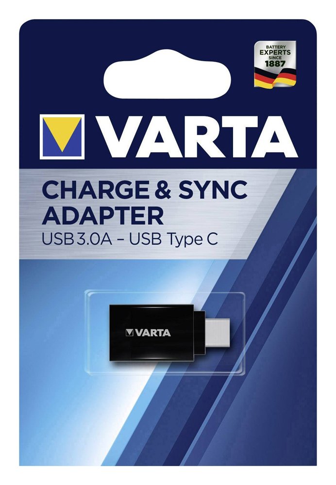 Adapteris VARTA, iš USB į Type C, 57946101401