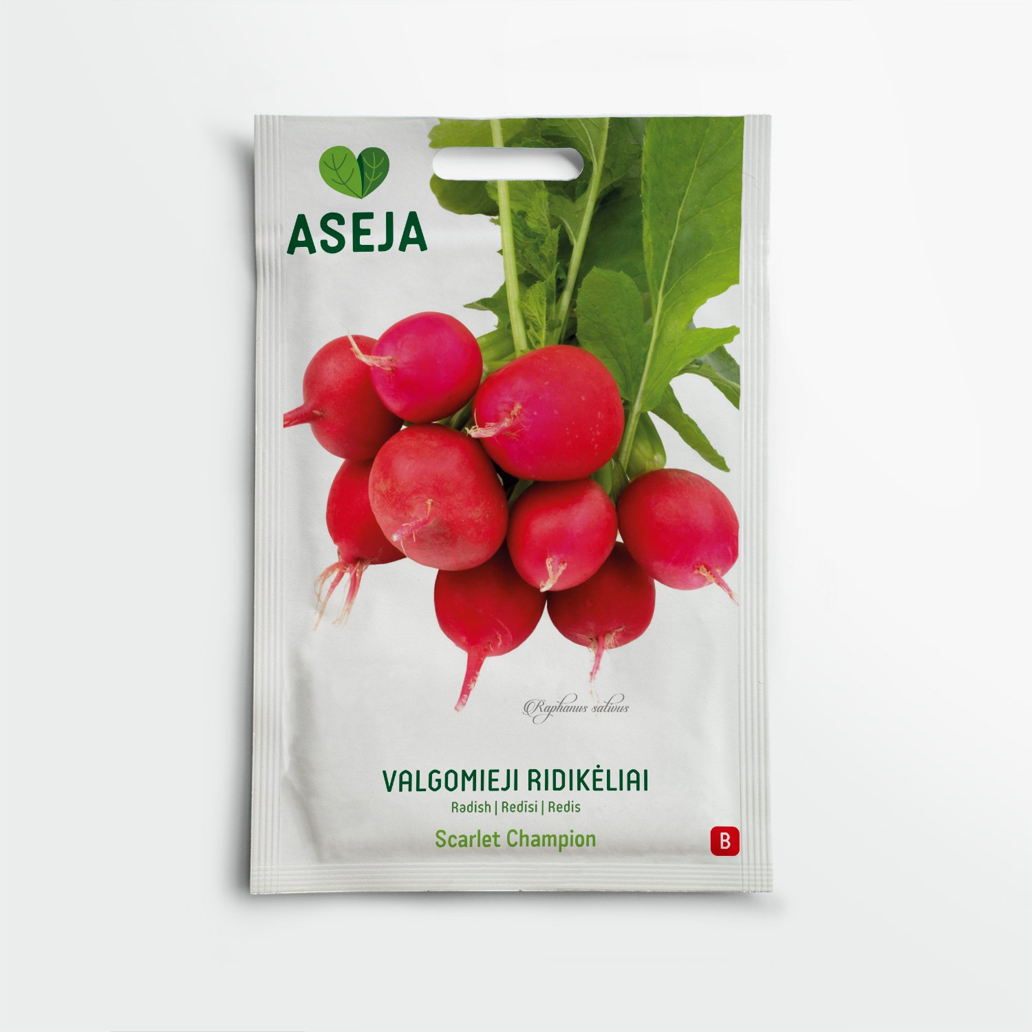 Valgomieji ridikėliai Scarlet Champion, ASEJA, 5 g, 20-0505 (B)