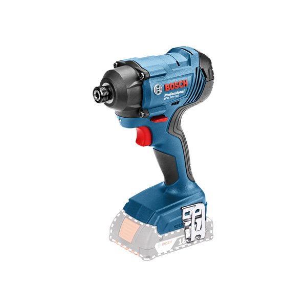 Akumuliatorinis smūginis veržliasukis BOSCH Professional, GDR 18V-160, SOLO, 18 V, sukimo momentas 160 Nm, be akumuliatorių ir kroviklio