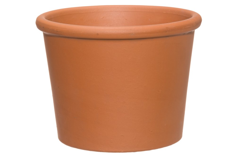 Keraminis lauko vazonas Bordato, terakota sp., 18 x 18 x 13,5 cm.