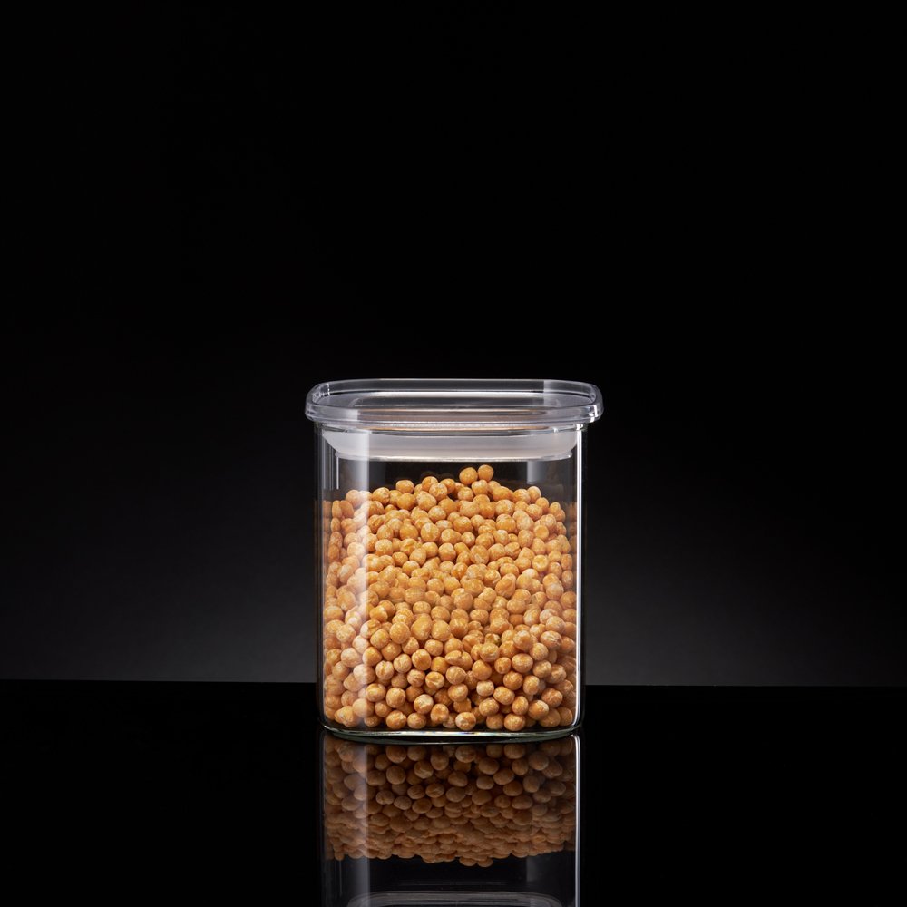 Indas su dangteliu AMBITION SLIM, stiklinis, 500 ml, ST