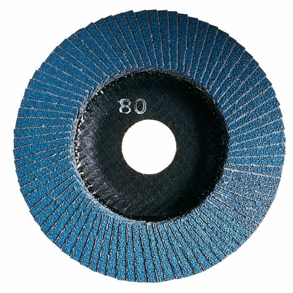 Žiedlapinis šlifavimo diskas BOSCH, D 125 mm, K 80, kampinis, 1 vnt.