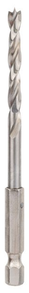 Grąžtas medienai BOSCH, 5 mm, 98.5 mm, 1/4" šešiabriaunis