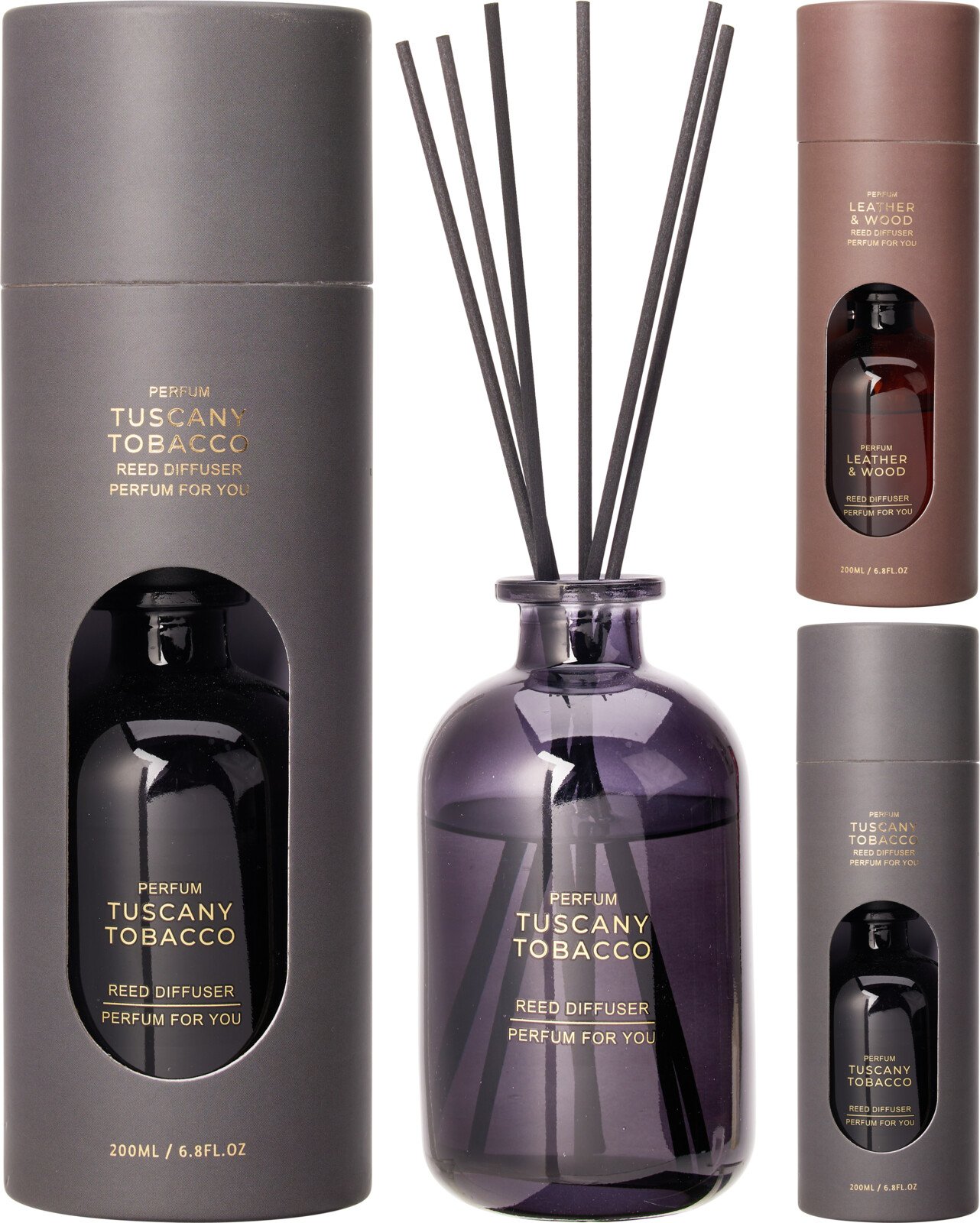 Namų kvapas su lazdelėmis, 200 ml, 2 skirtingi kvapai