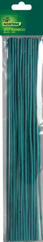 Bambukinės lazdelės SPLIT BAMBOO, ilgis 40 cm., diametras 8 mm., 25 vnt.