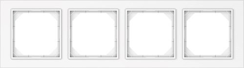 Rėmelis VILMA Qr1000 R04, 4 vietų, baltos sp.