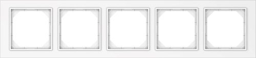 Rėmelis VILMA Qr1000 R05, 5 vietų, baltos sp.