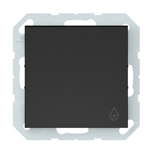 Skambučio jungiklis VILMA Qr1000 P110-012-02, įleidžiamas, matinės juodos sp.