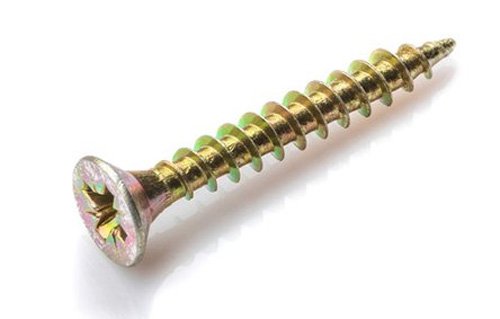 Medsraigčiai KOELNER, 5 x 70 mm, įleidžiama galva, cinkuoti, 9 vnt., PZ