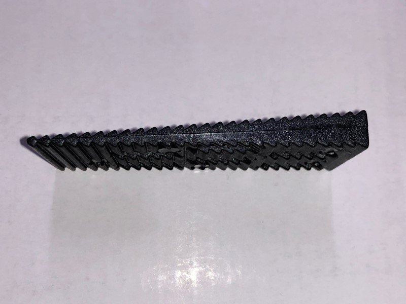 Montažiniai pleištai EDELMAX 1634:E, 64 x 30 x 7,8 mm, dantukai iš abiejų pusių, 10 vnt.
