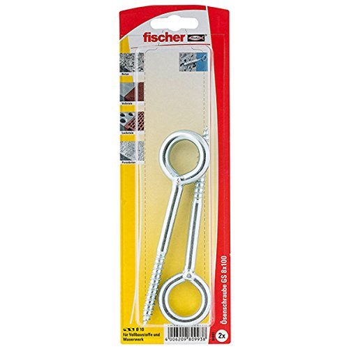 Smeigės su kilpa FISCHER, 8 x 80 mm, 2 vnt.