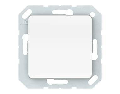 Perjungiklis VILMA SL 250, 1 klavišo, įleidžiamas, baltos spalvos, P610-010-12
