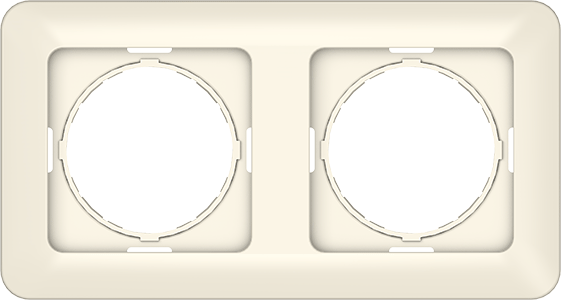 Rėmelis VILMA SL 250, 2 vietų, smėlio spalvos, 732 121 024
