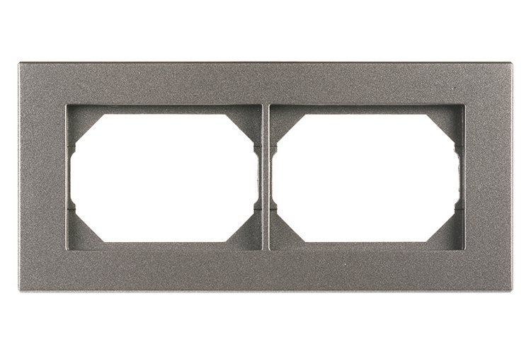 Rėmelis VILMA XP500, 2 vietų, metalo spalvos, R02
