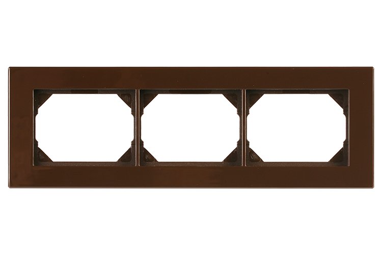 Rėmelis VILMA XP500, 3 Vietų, Rudos Sp., R03