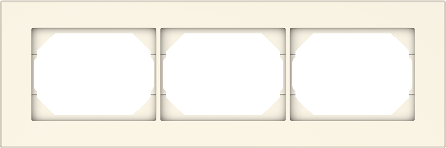 Rėmelis VILMA XP500, 3 vietų, smėlio sp., r03