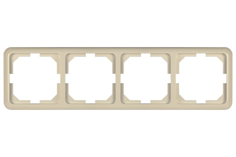 Rėmelis VILMA LX 200, 4 vietų, dramblio kaulo spalvos, 732 121 019