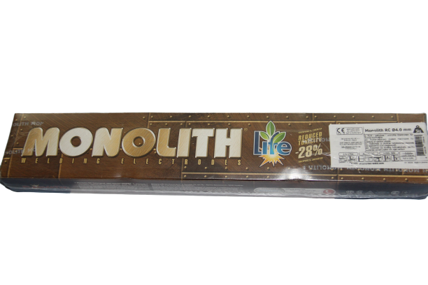 Elektrodai mažaangliam plienui MONOLITH RC TM, 4 mm., 5 kg
