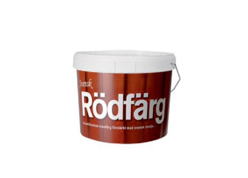 Dažai medienai RODFARG, 10 l, raudonai rudi, švediški