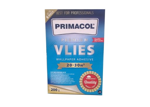 Tapetų klijai PRIMACOL Vilies, tapetams flizelino pagrindu, 200 g