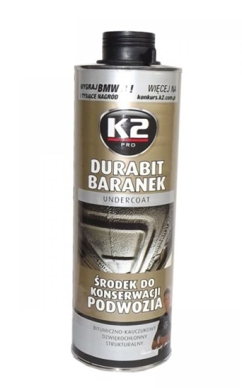 Bituminė-kaučiukinė danga K2 Durabit, 1L