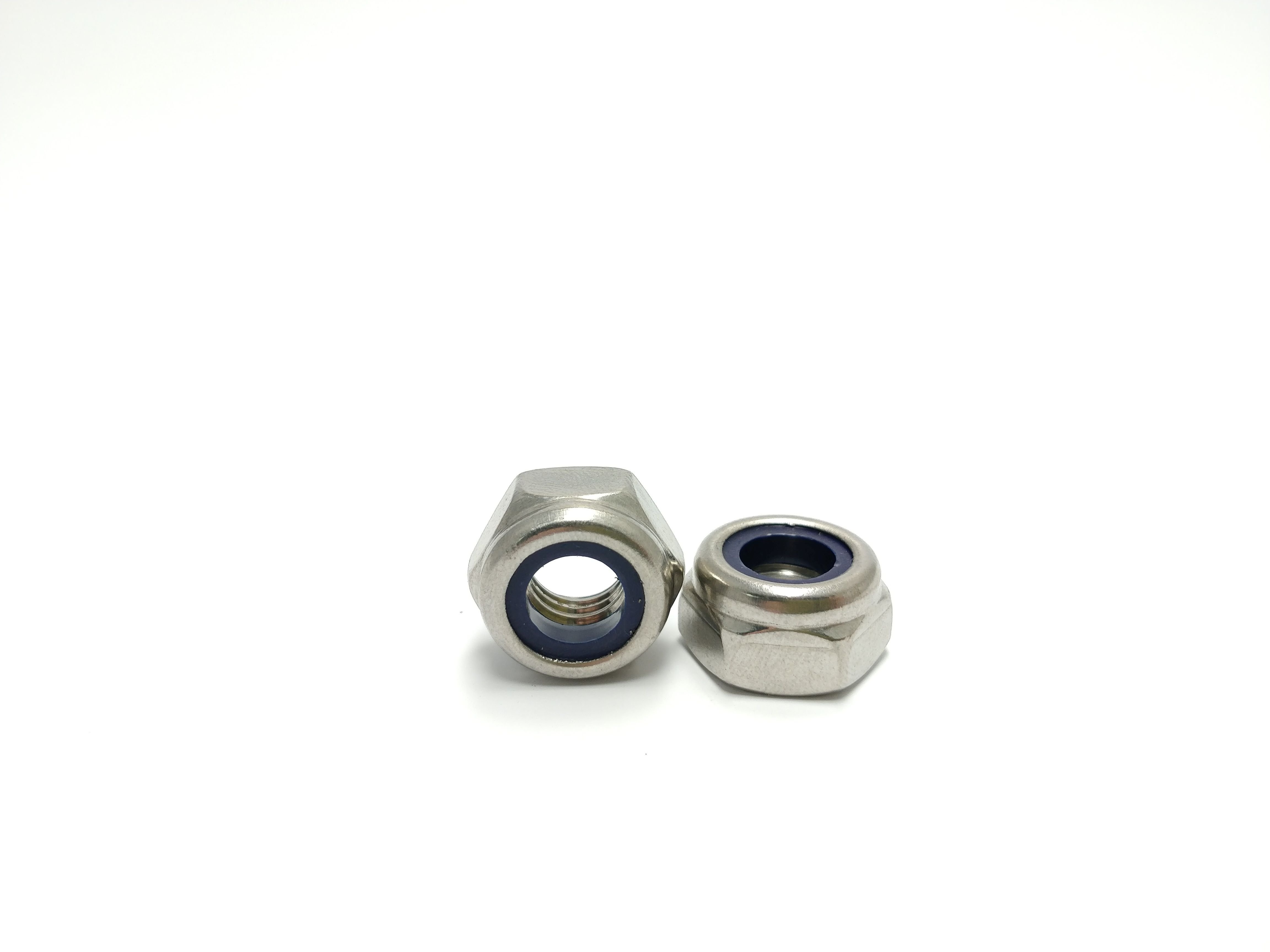 Veržlės su kapronu PROFIX, DIN985, M10, nerūd. plienas, 6 vnt.