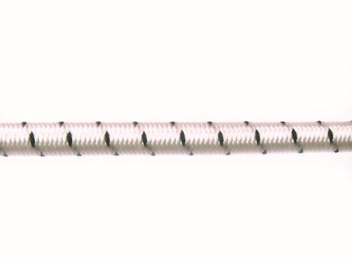 Guminis lynas POSAMO VAUKA, 5mm × 15m, juodos/baltos spalvos