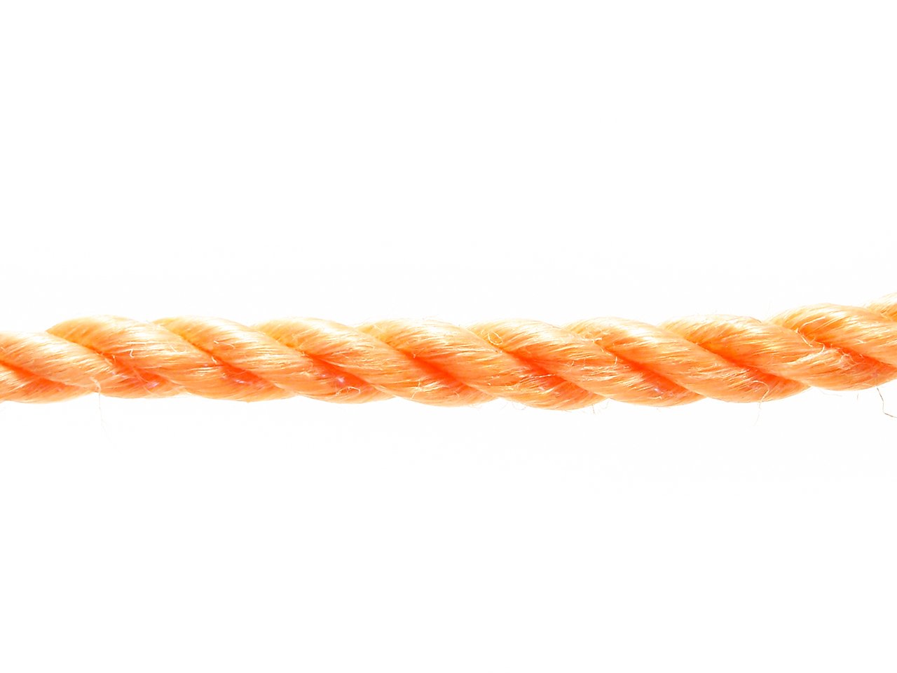 Suktas polipropileninis lynas POSAMO VAUKA, 6mm, ritinys, 20m, oranžinės spalvos