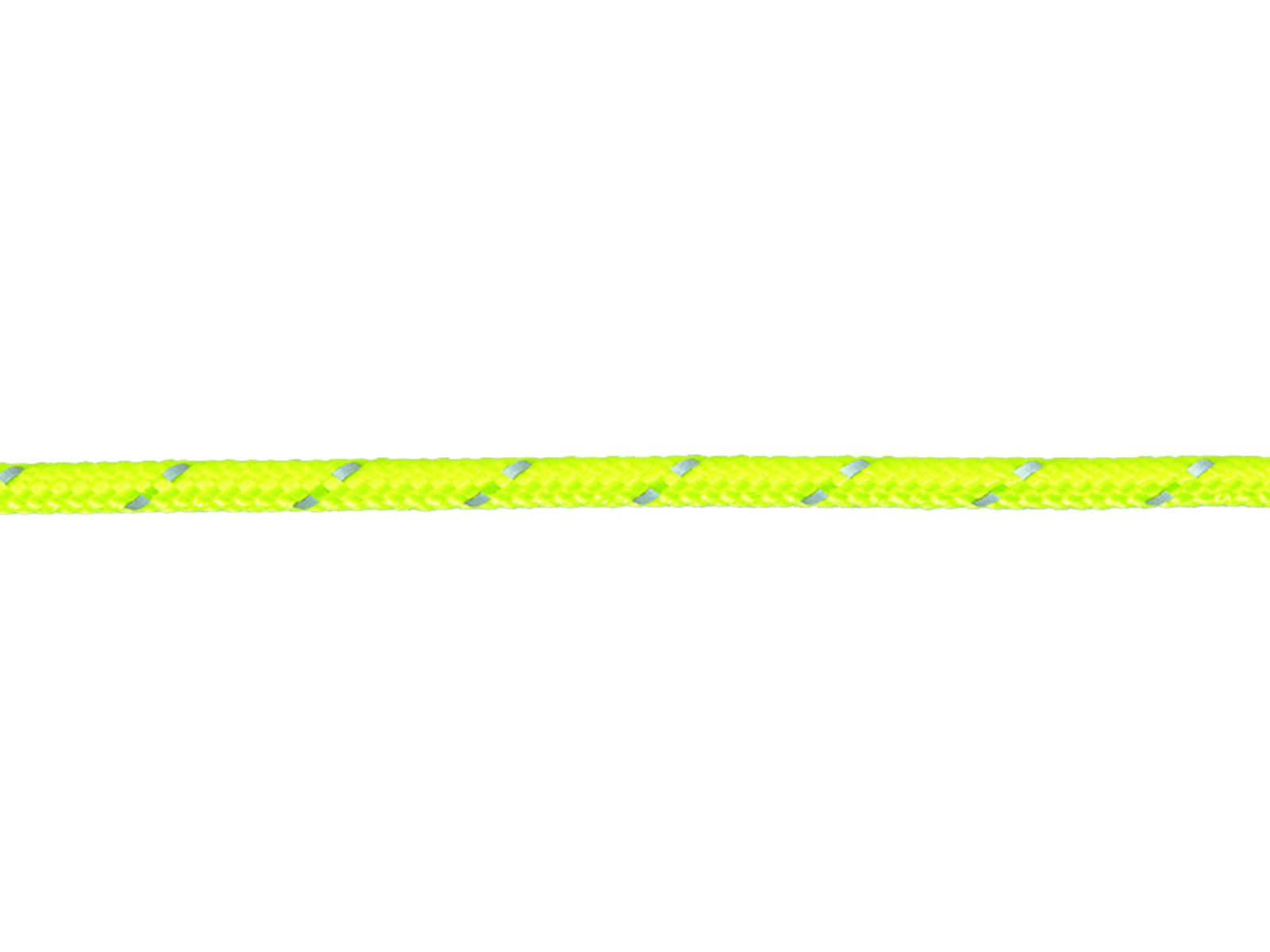 Pintas poliesterio lynas POSAMO VAUKA, 3mm, geltonos spalvos, atspindintis šviesą, 250 m