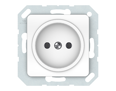 Kištukinis lizdas VILMA Rp16-001-02 Sl 250, baltos sp.