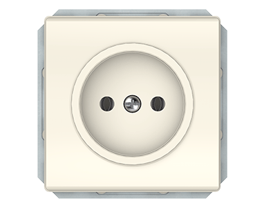 Kištukinis lizdas VILMA RP16-001-02 ST 150, smėlio sp. b/r