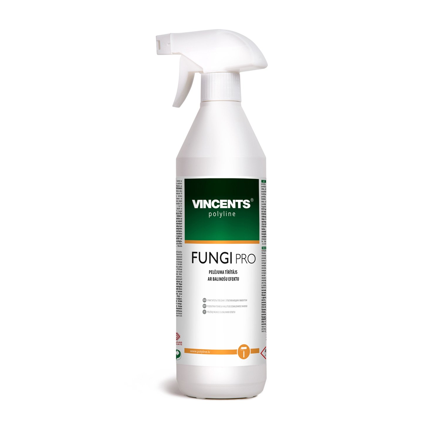 Valiklis pelėsių su balinimo efektu VINCENTS POLYLINE, Fungi Pro, 0,75 l