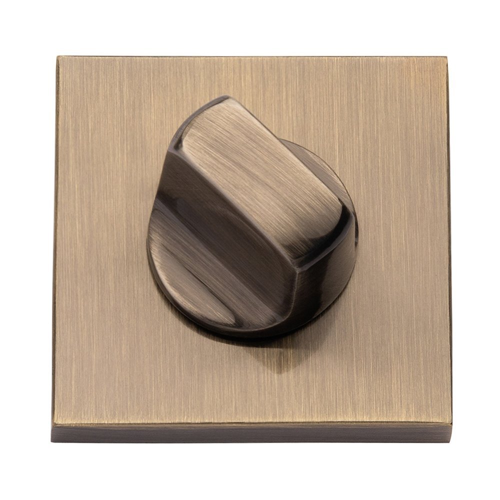 Užsuktukas WC INOVO Slim 17, sendinto žalvario spalvos, kvadratas, Q5 + per. 6 mm