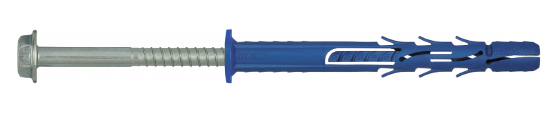 Nailoninis kaištis su sraigtu Torx 40 RAWLPLUG, 10 x 240, prailgintas, padidinto plėtimosi, sraigtas šešiakampe galva