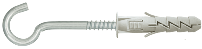 Išsiplečiantys kaiščiai su kilpa FIX KOELNER, 8,0 x 40/5,0 x 65 mm, 4 vnt